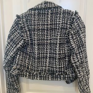 Black and White Coat